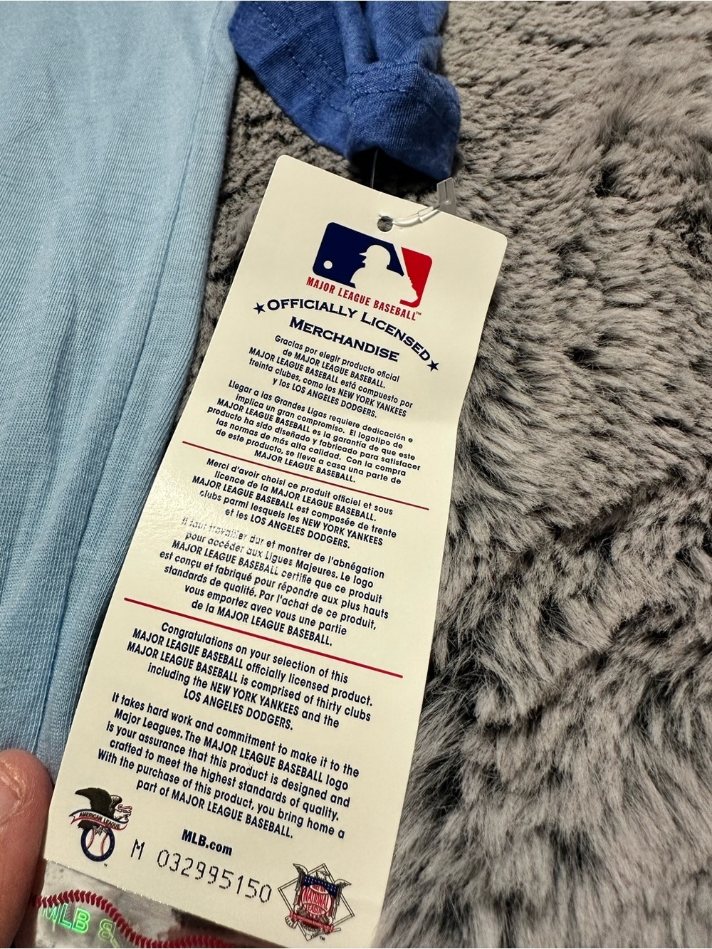 NWT Toronto Blue Jays MLB Raglan Baseball Tee 3/4 Sleeve Women’s S - Picture 5 of 6